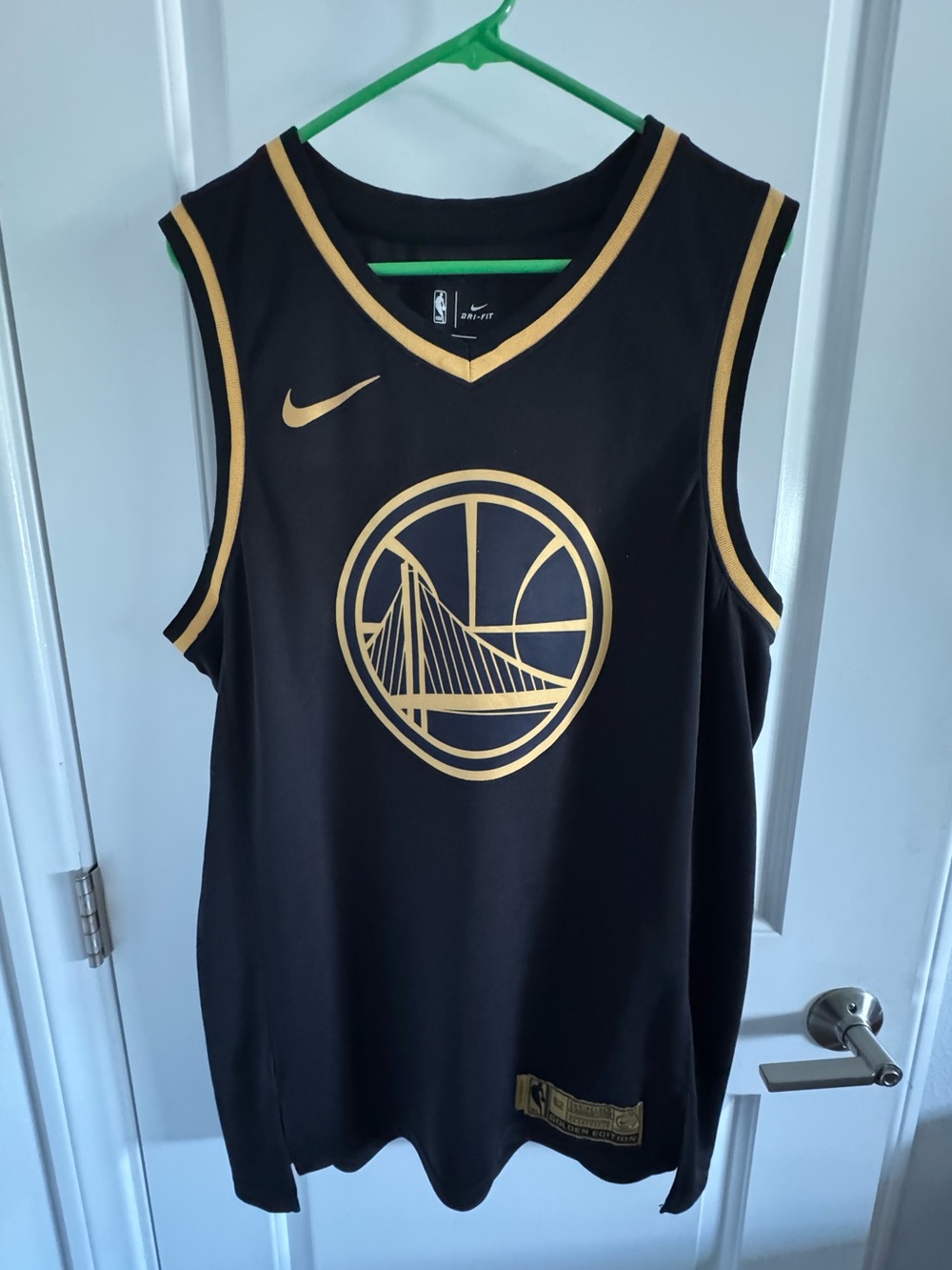Stephen Curry #30 Warriors Nike Golden Edition Swingman Jersey XL 52